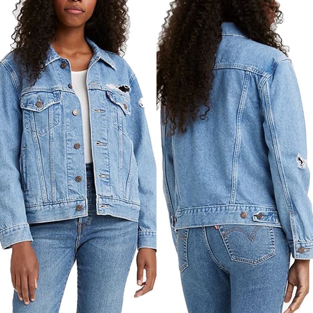 Levi’s Ex Boyfriend Trucker Denim Jacket